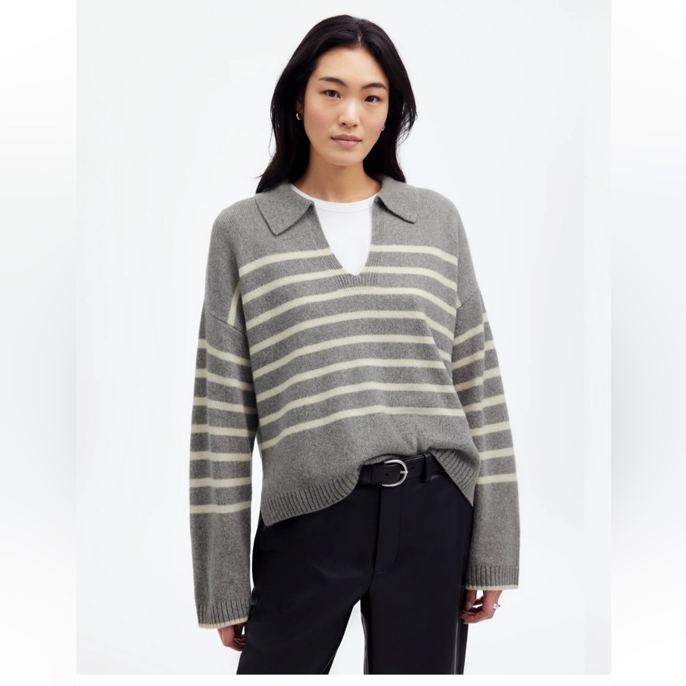 Madewell Cashmere-Wool Blend Sweater